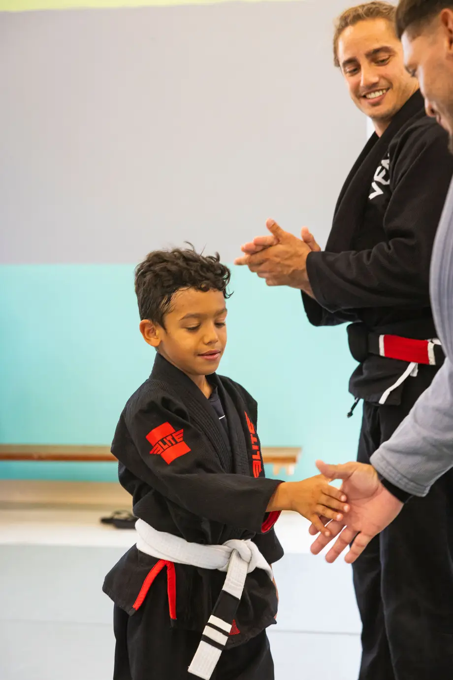Holmes Jiu Jitsu graduation and training